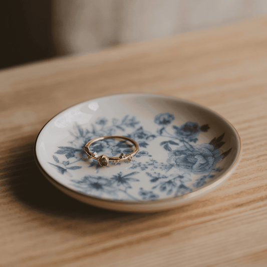 Blue Delft Jewelry Dish in - Jewelry Dishes photo