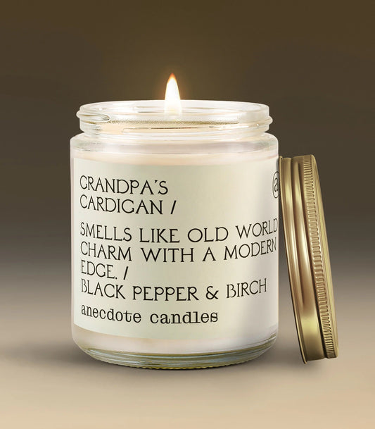 Grandpa’s Cardigan in Standard Jar - candles photo