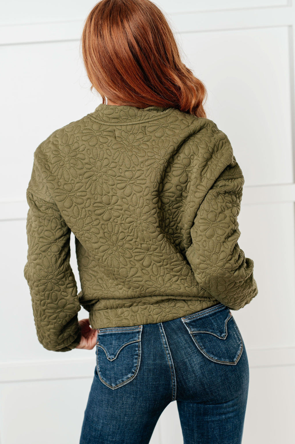 Jungle Explorer Quilted Zip Up Jacket in - Layers photo