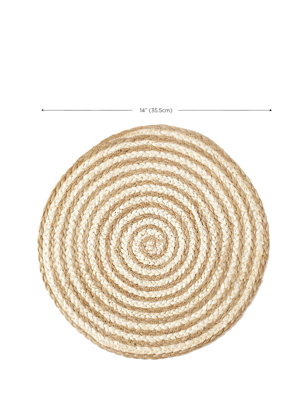 Kata Spiral Placemat - Natural (Set of 4) in - KITCHEN photo
