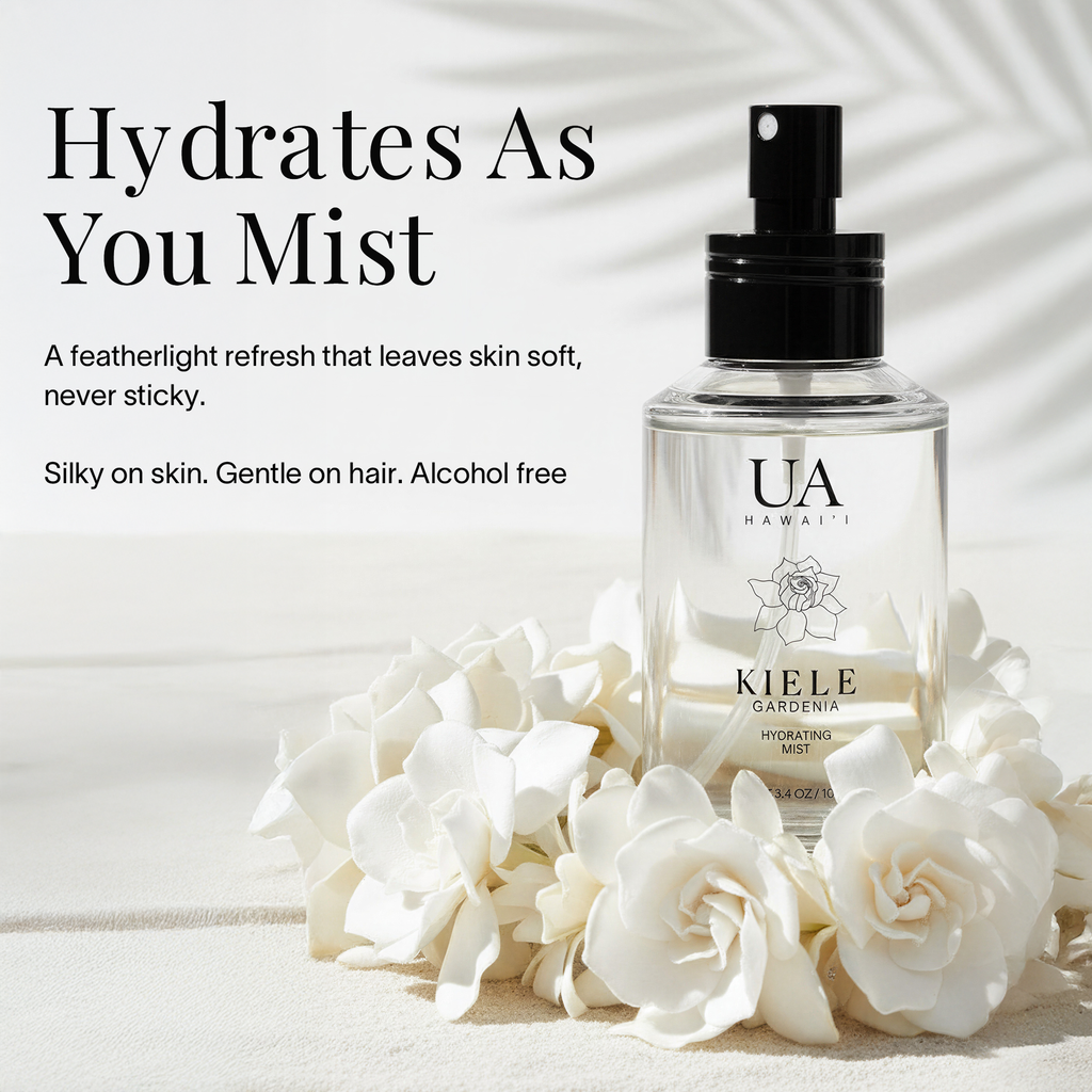 Ua Hawaii Kiele Gardenia Hydrating Body & Hair Mist in - Body Mist photo