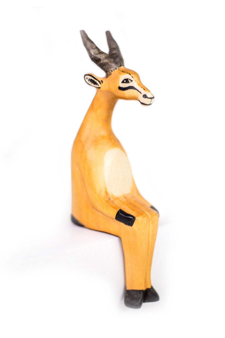 Hand-carved Impala Shelf Sitter in - Decor photo