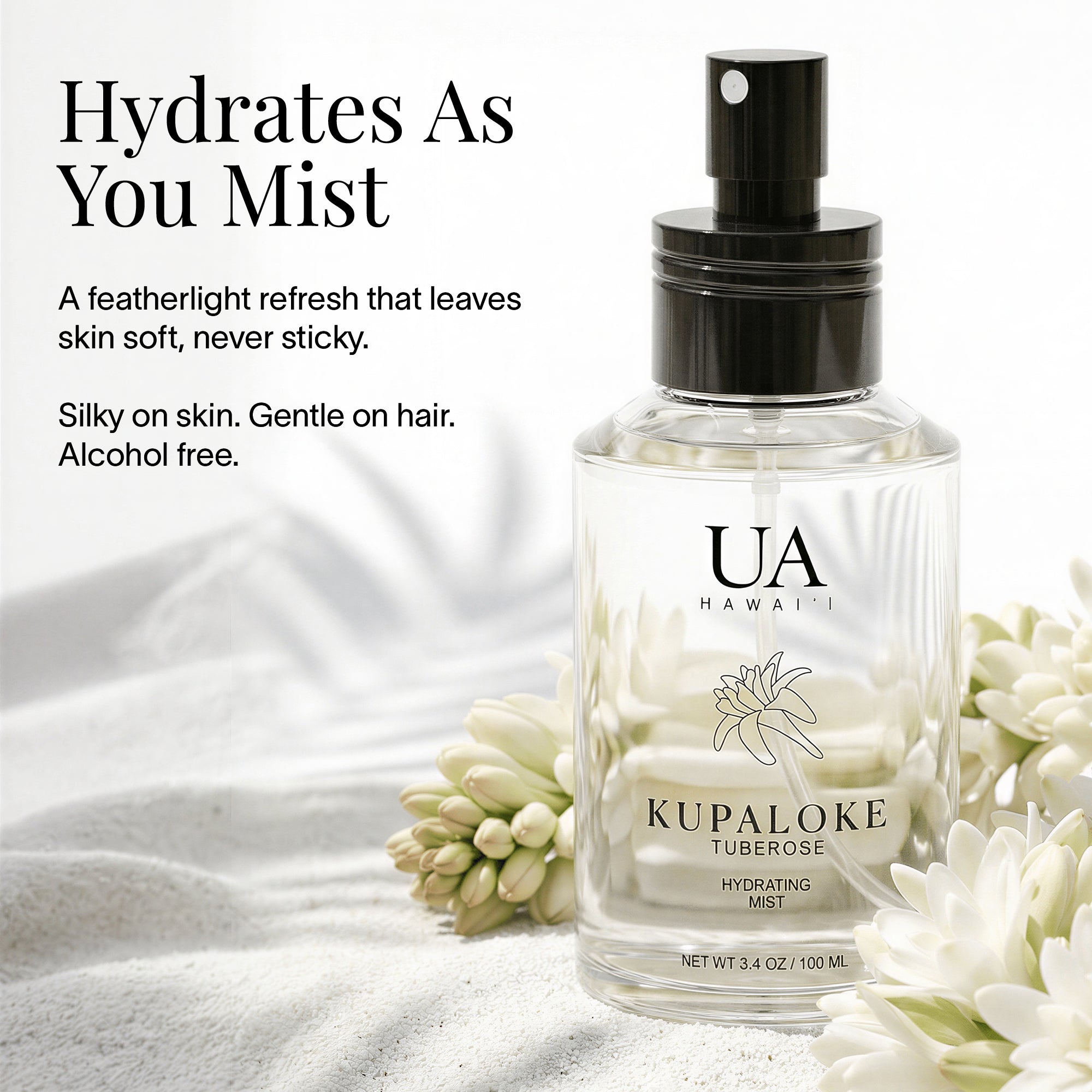 Ua Hawaii Kupaloke Tuberose Hydrating Body & Hair Mist in - Body Mist photo