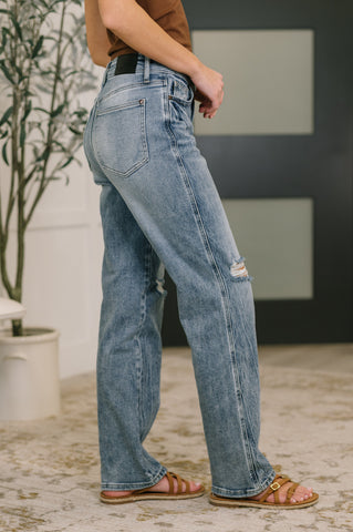 Kayla High Waist Rigid Magic Slim Straight in - Womens photo