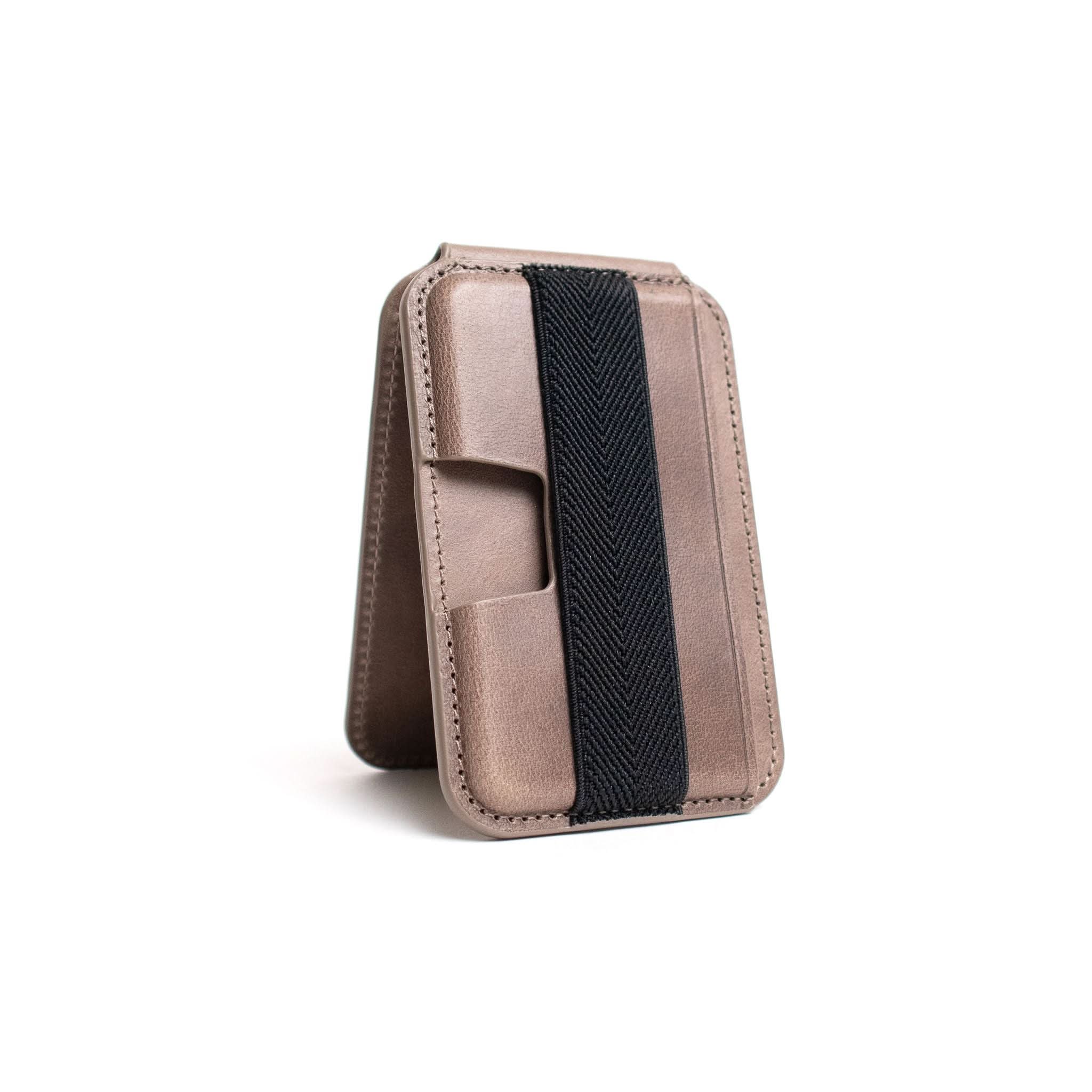 The Kickback in Stone Gray | Black Strap - Wallets photo