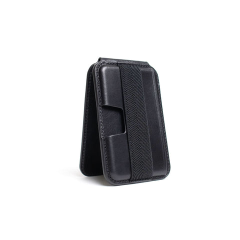 The Kickback in Jet Black | Black Strap - Wallets photo