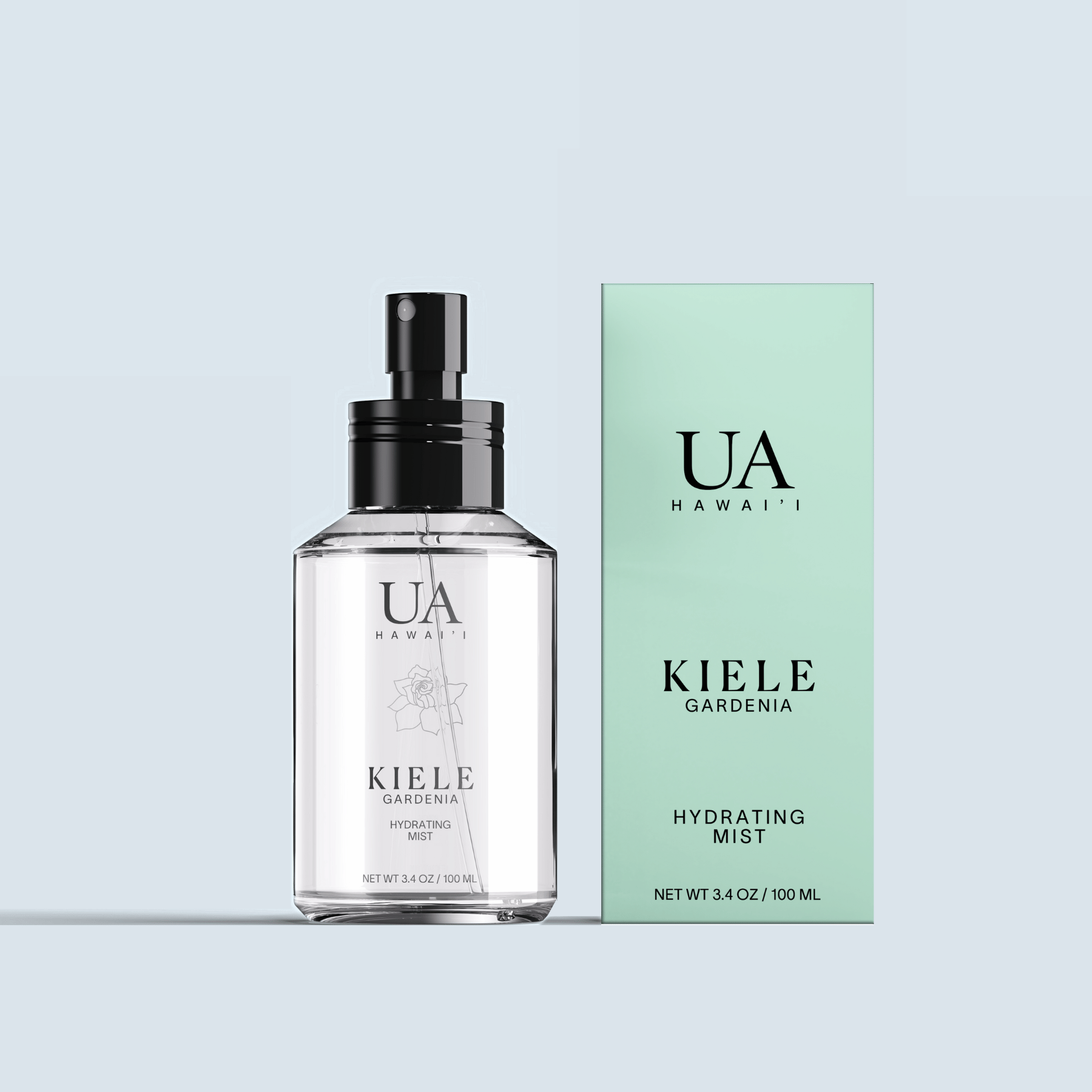 Ua Hawaii Kiele Gardenia Hydrating Body & Hair Mist in 3.4 oz - Body Mist photo