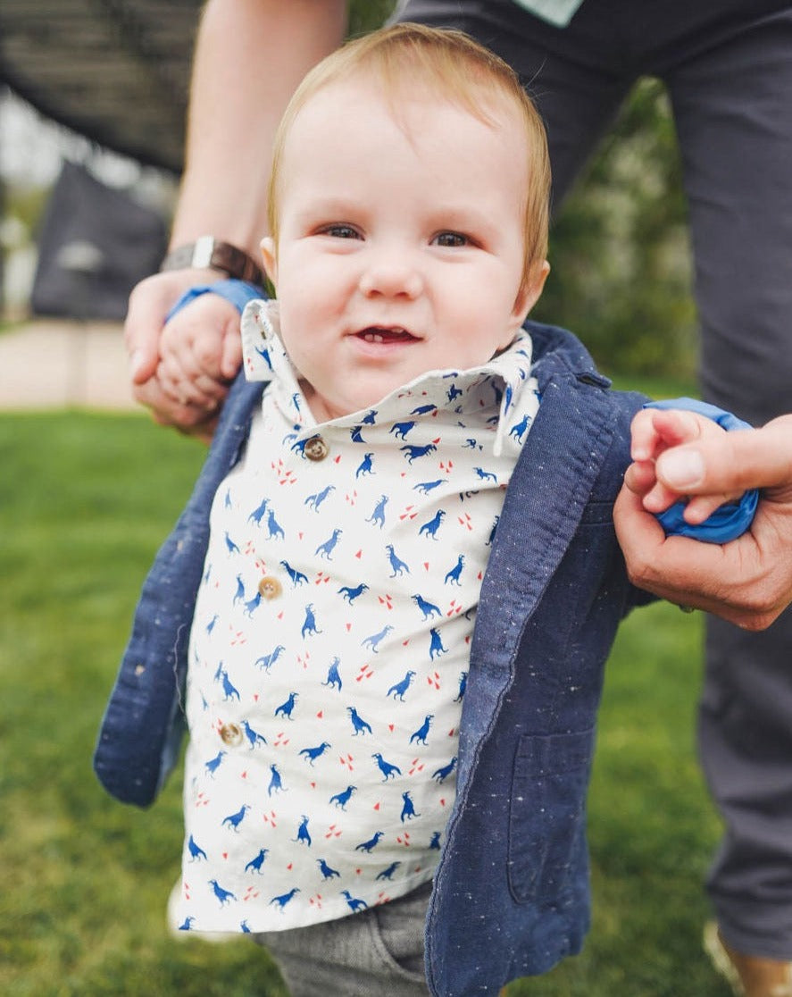 Dino Boys Buttondown in - photo