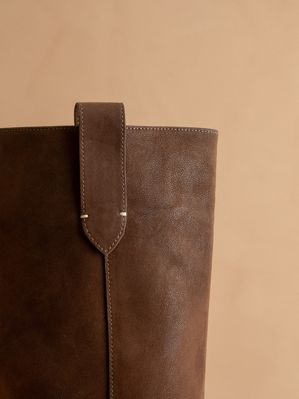 The Leanne | Coffee Moto Knee High Boot in 7 Coffee - BOOTS & BOOTIES photo