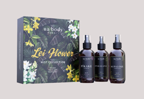 Ua Body | Hawaiian Skincare Hawaiian Lei Flower Mist Set