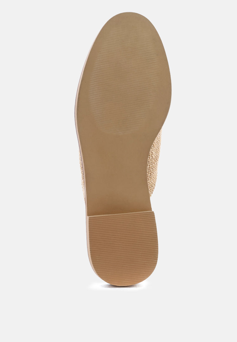 Rag & Co. Lia Handcrafted Canvas Mules in - Mules photo