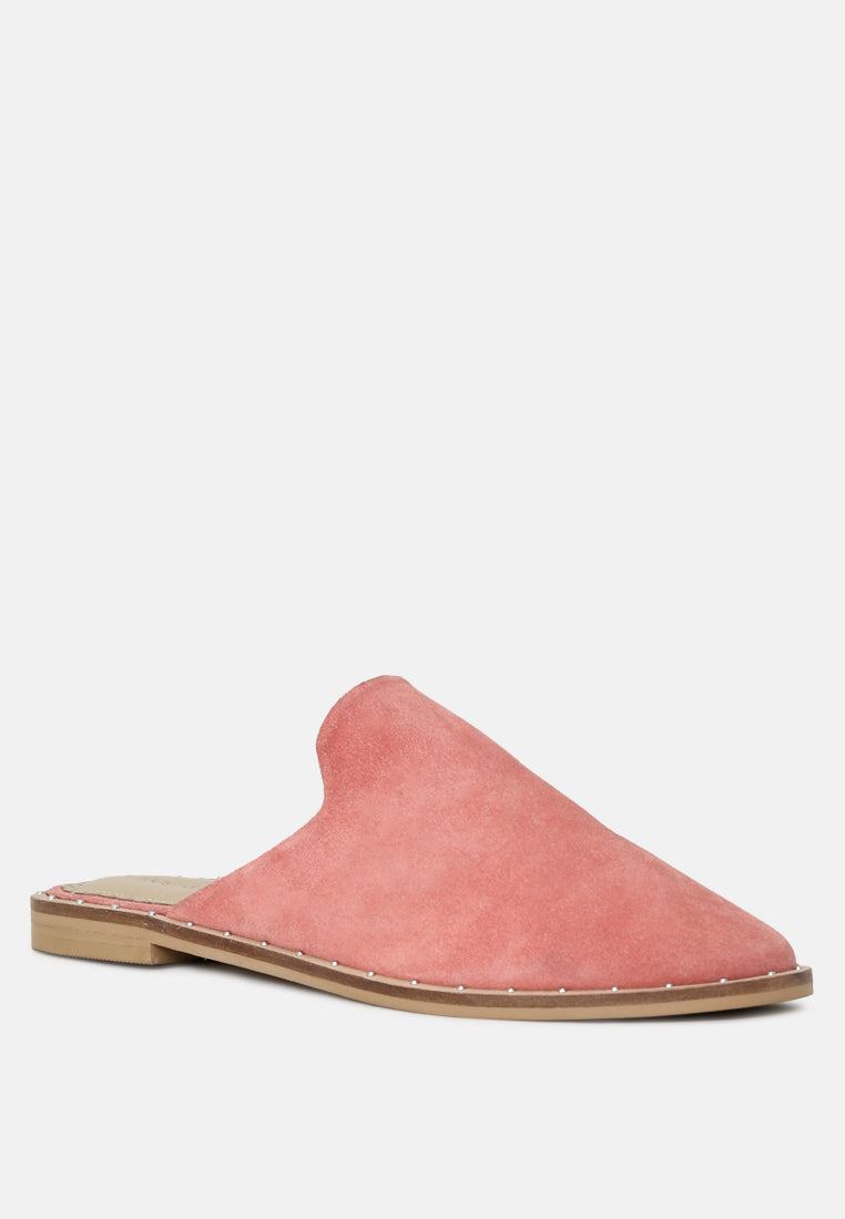 Rag & Co. Lia Handcrafted Canvas Mules in - Mules photo