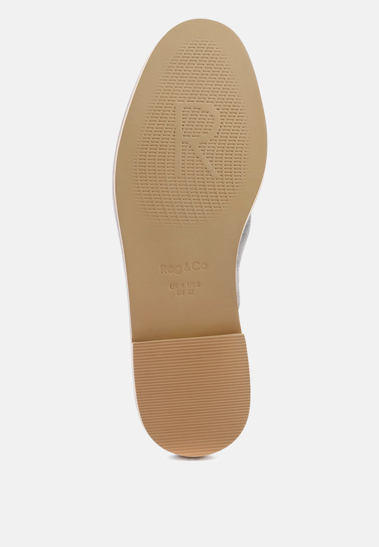 Rag & Co. Lia Handcrafted Canvas Mules in - Mules photo
