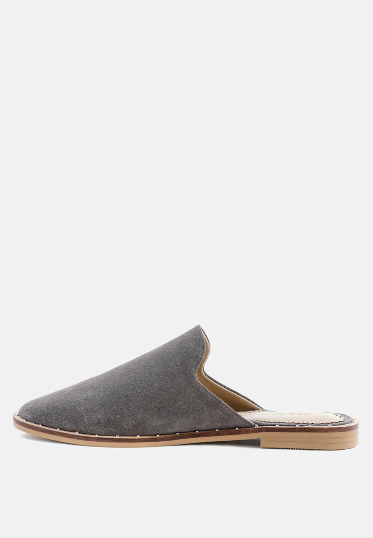 Rag & Co. Lia Handcrafted Canvas Mules in - Mules photo