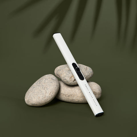 White Electric Lighter in - Rechargeable Lighters photo