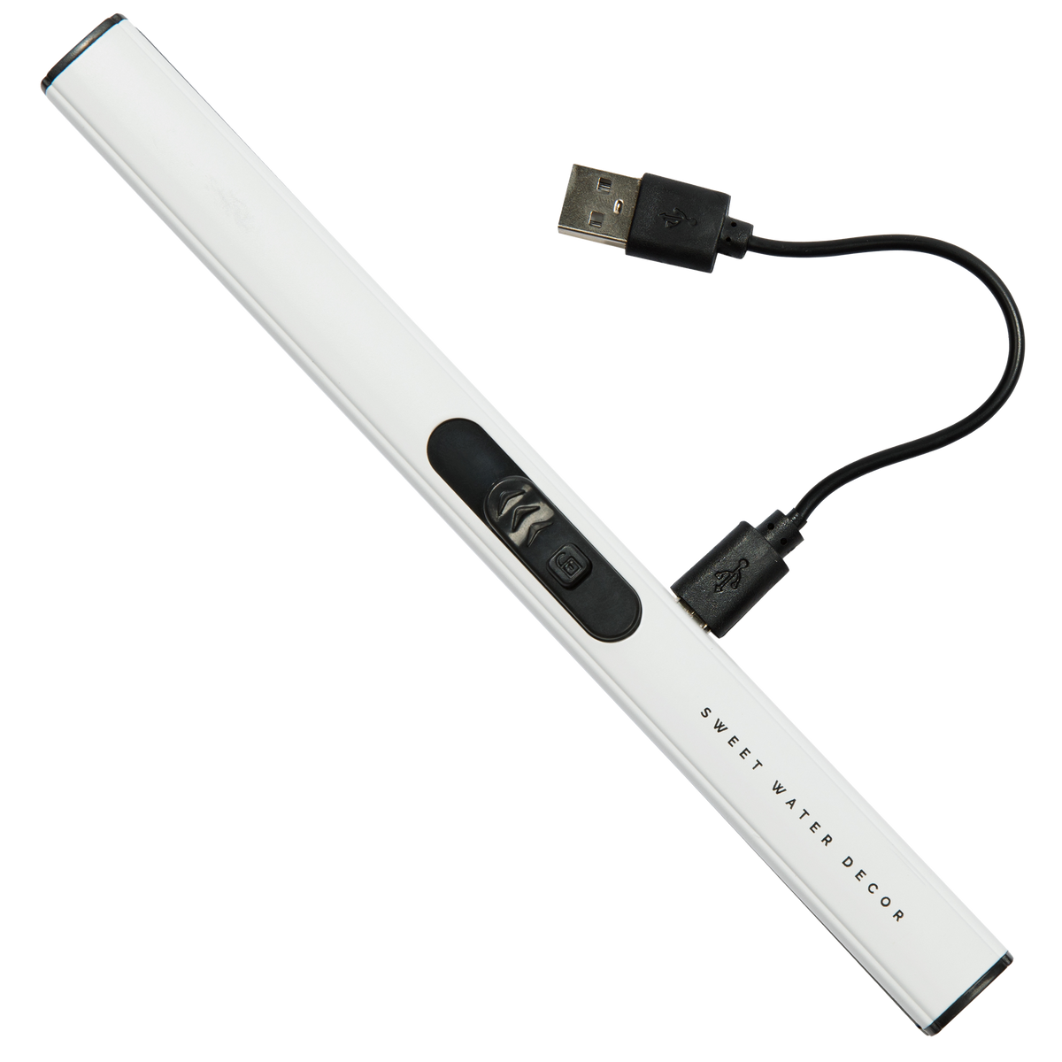 White Electric Lighter in - Rechargeable Lighters photo