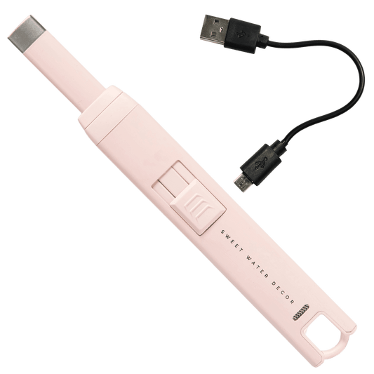 Blush Pink Large Electric Lighter in - Rechargeable Lighters photo