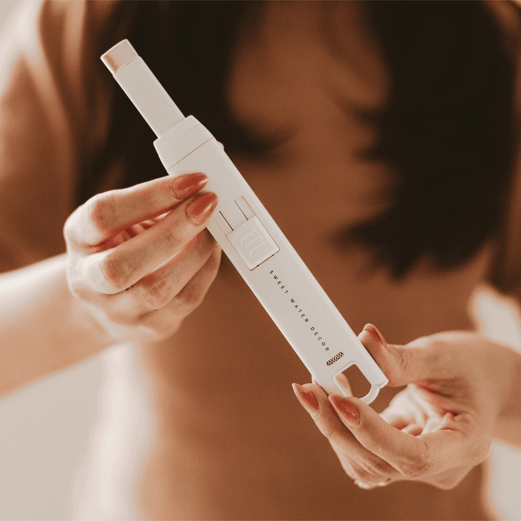 Sweet Water Decor Slate White Large Electric Lighter in - Lighters photo