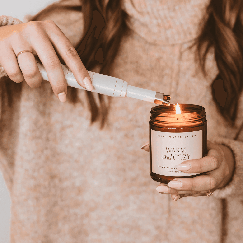 Sweet Water Decor Slate White Large Electric Lighter in - Lighters photo