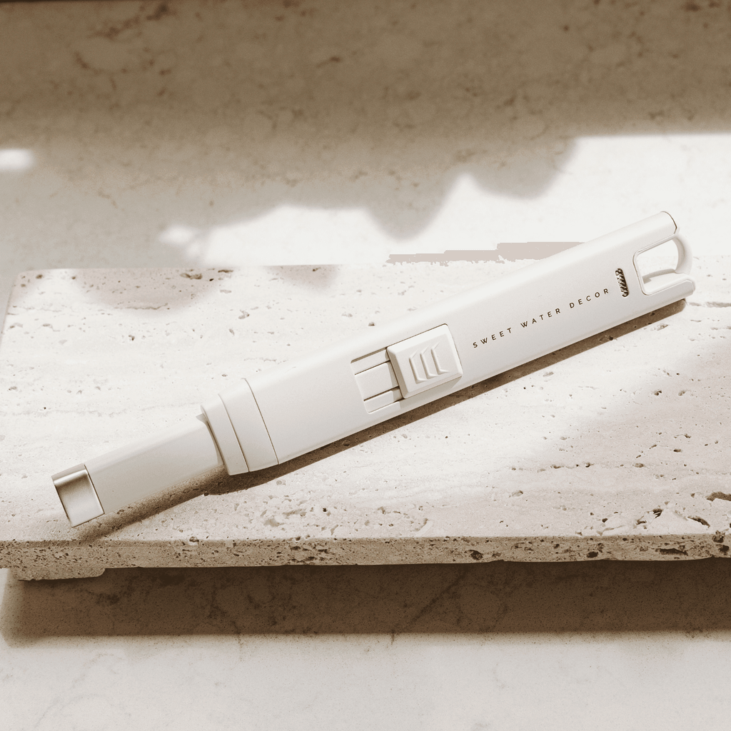 Sweet Water Decor Slate White Large Electric Lighter in - Lighters photo