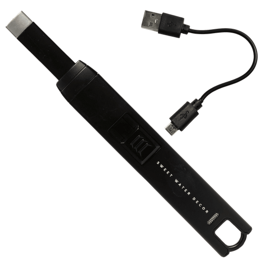Black Large Electric Lighter in - Rechargeable Lighters photo
