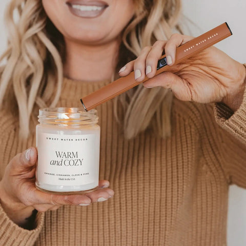 Burnt Orange Electric Lighter - SwagglyLife Home & Fashion