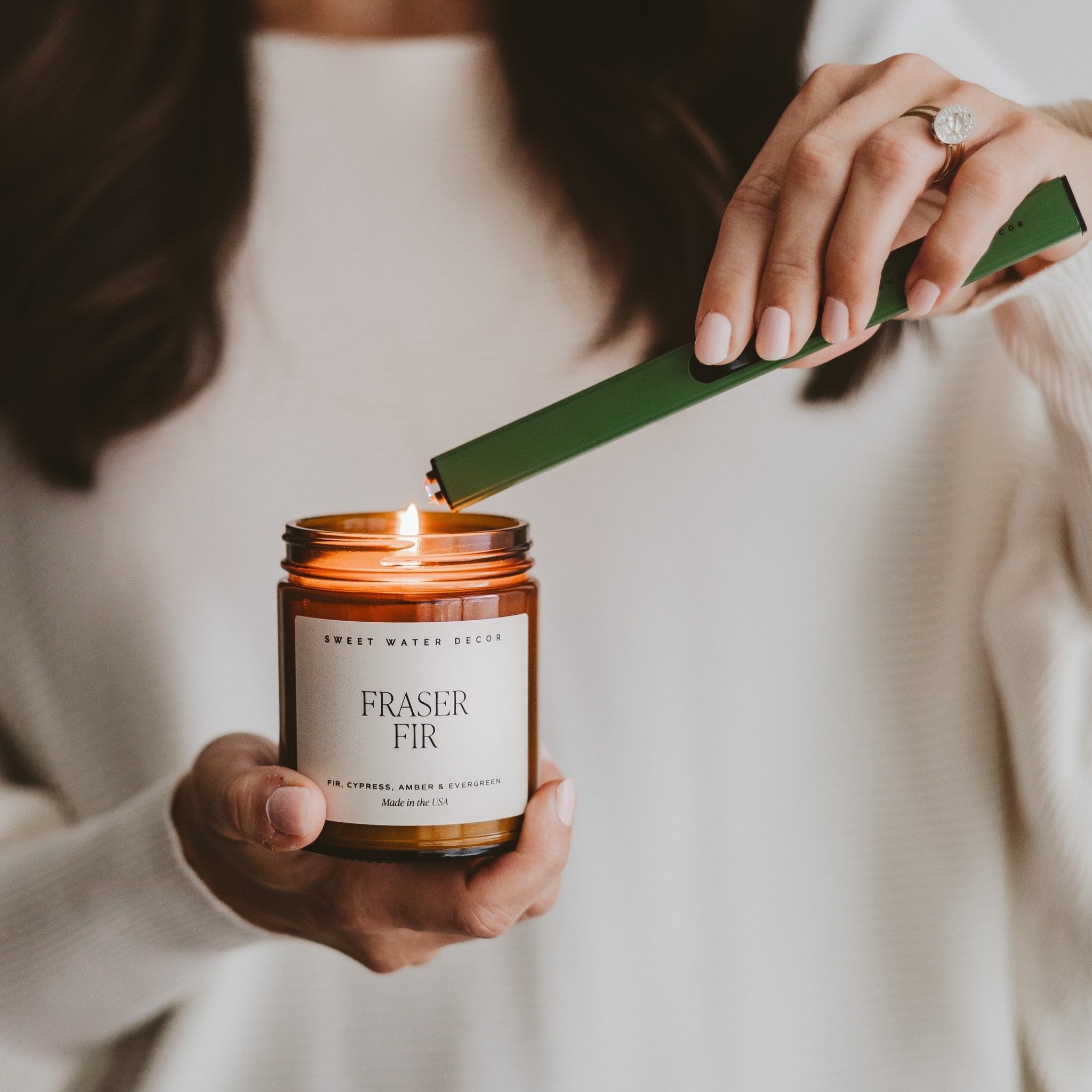 Green Electric Lighter - SwagglyLife Home & Fashion