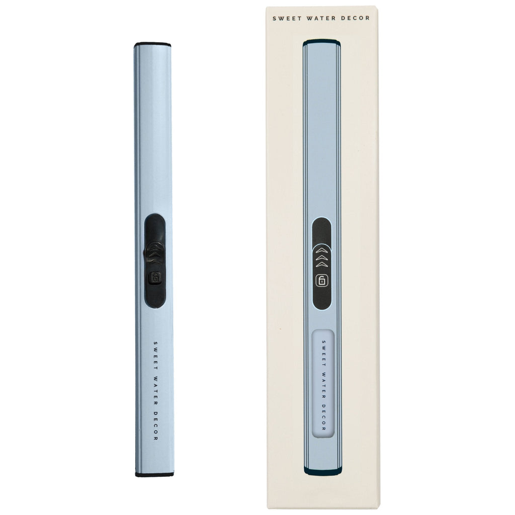 Sweet Water Decor Light Blue Electric Lighter in - Rechargeable Lighters photo