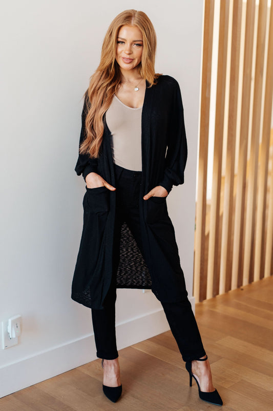 Lengths You'll Go Duster Cardigan in - Layers photo