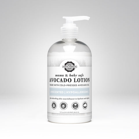 Avocado Lotion | Mama + Baby Safe