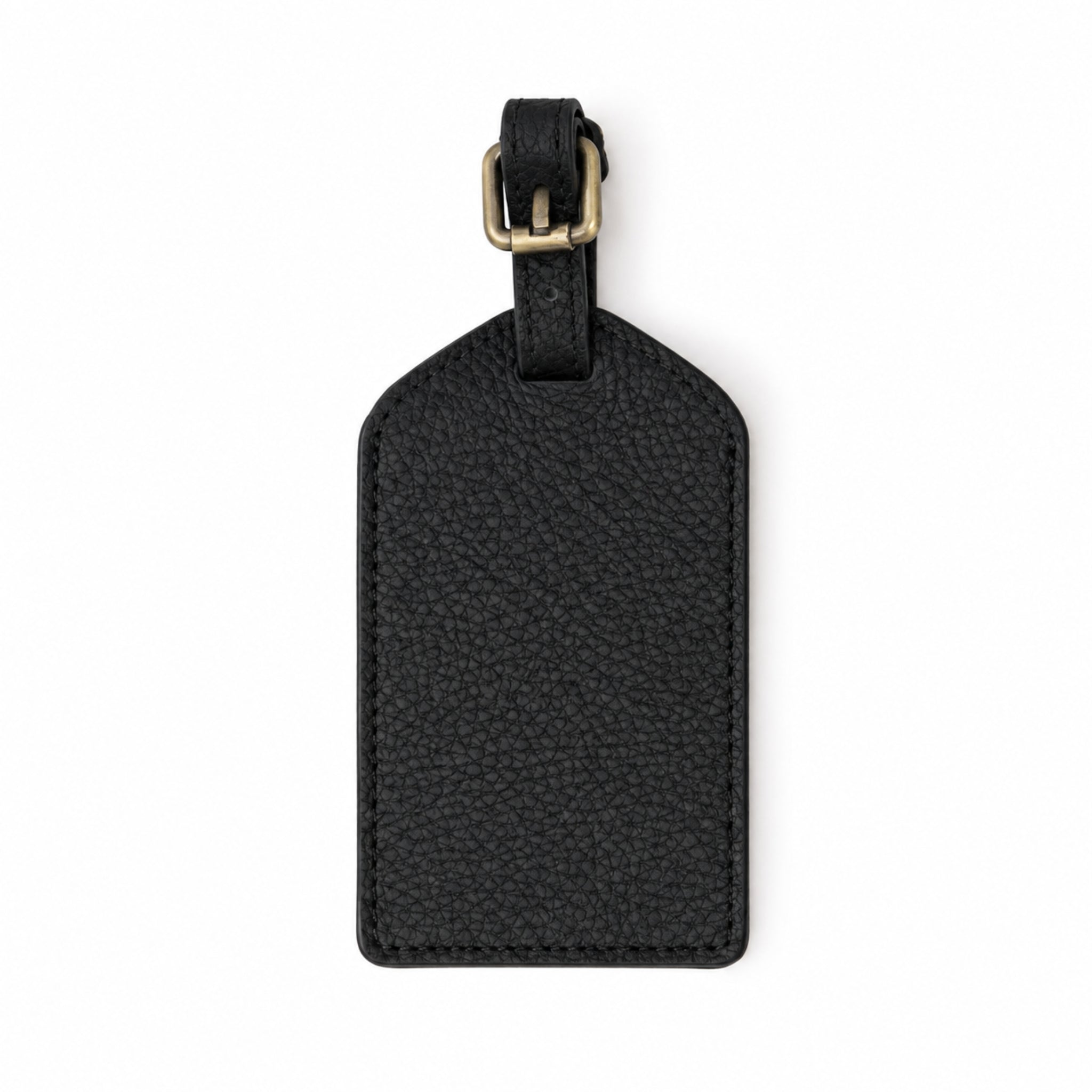 The Luggage Tag - Black Togo