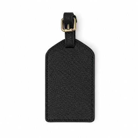 The Luggage Tag - Black Togo
