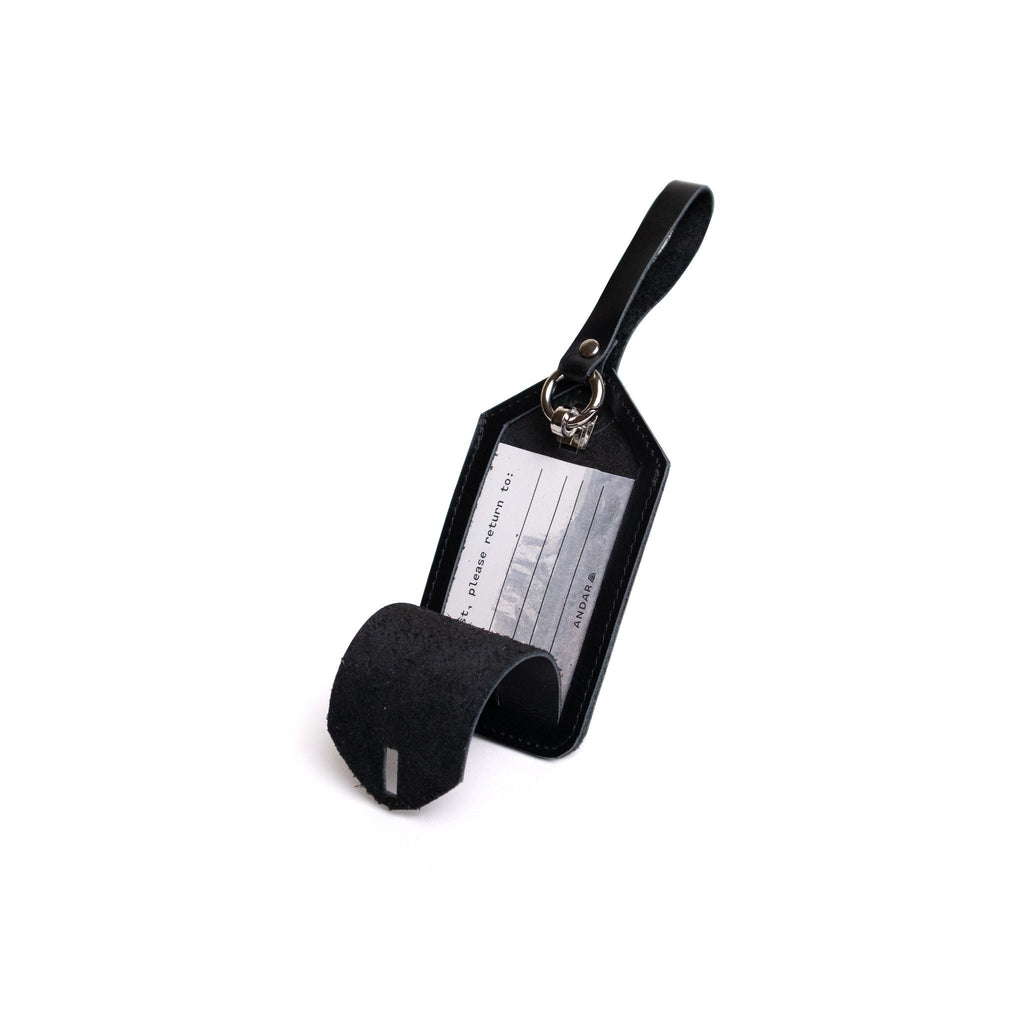 The Luggage Tag in Jet Black - Goods photo
