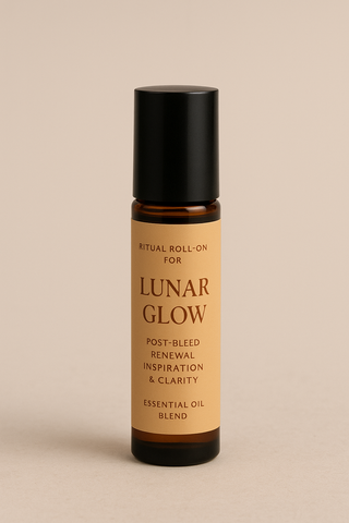 Cycle Syncing Ritual Roll-On Collection in Lunar Glow Cycle Syncing Ritual Roll-On - Ritual Oils photo