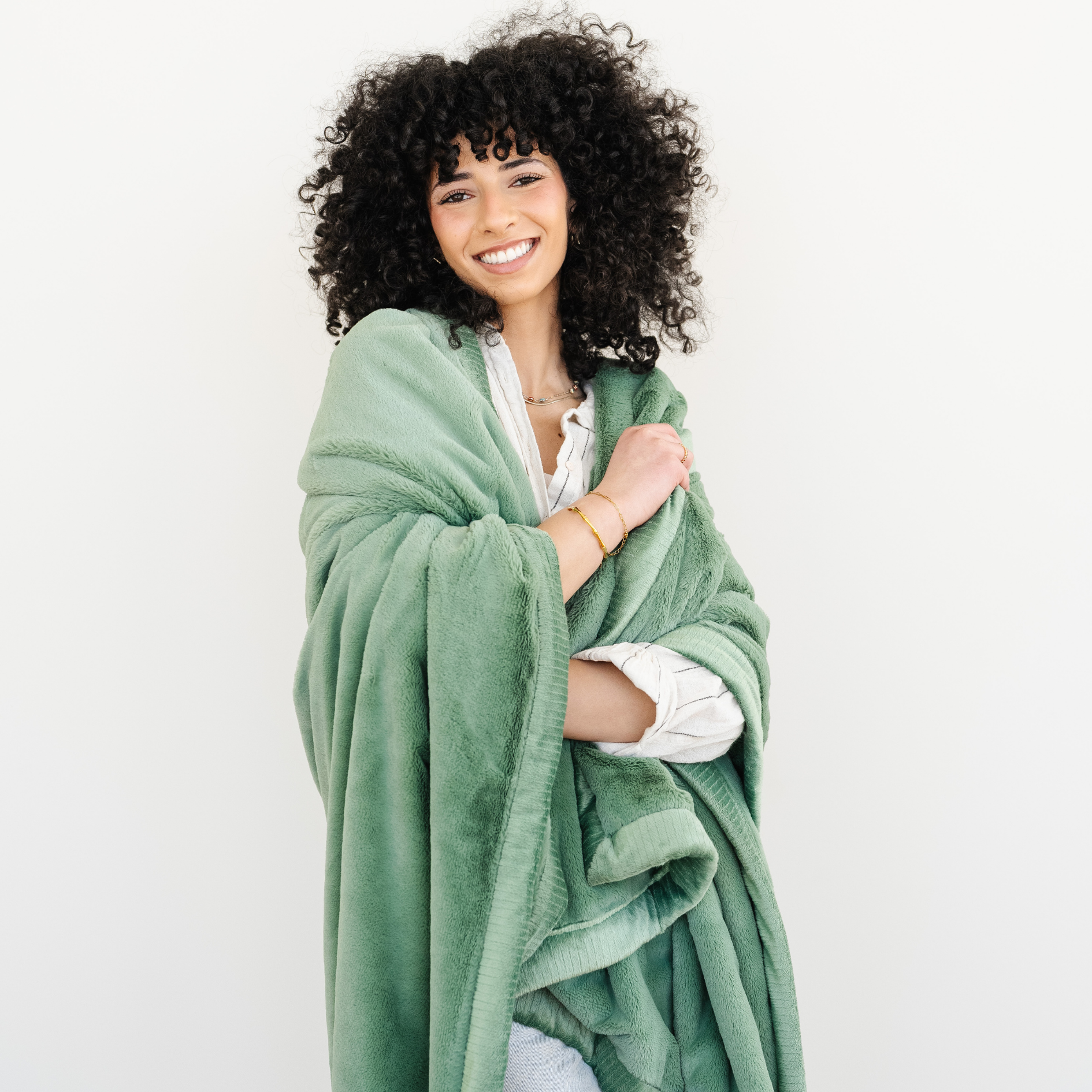 LUSH XL BLANKETS in Seagrass - photo