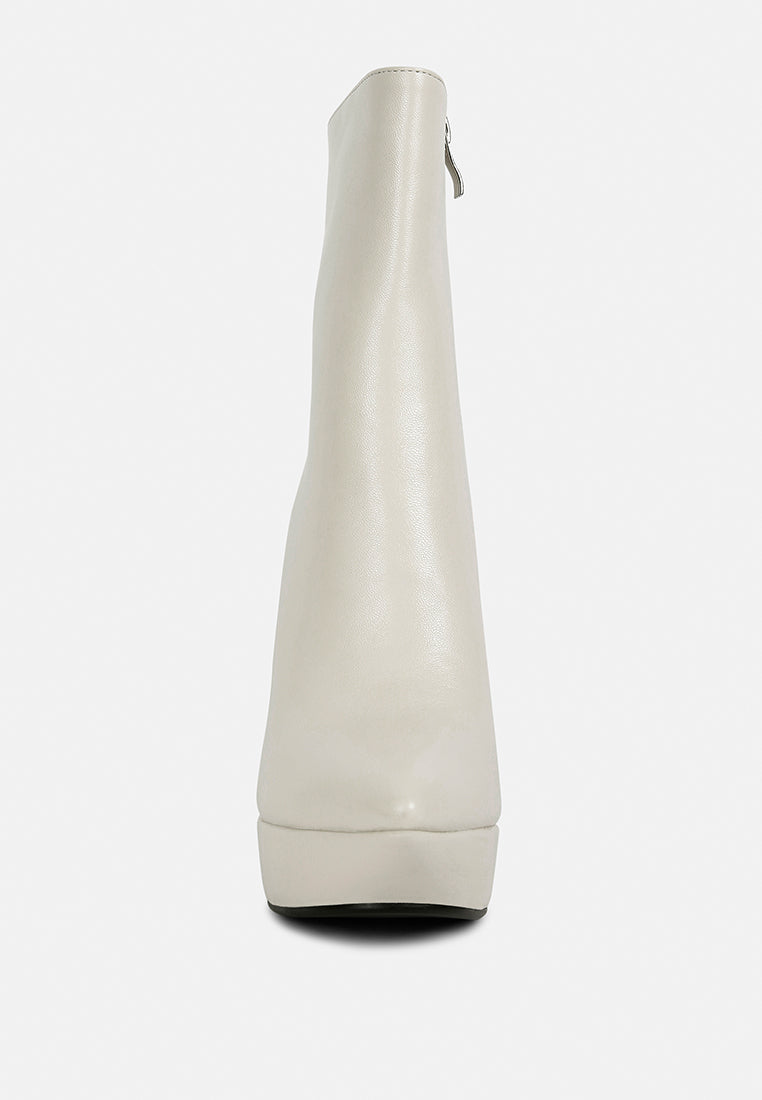 Magna Platform Heels Ankle Boot in - Boots photo