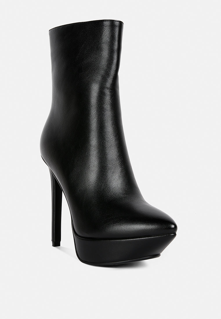 Magna Platform Heels Ankle Boot in - Boots photo