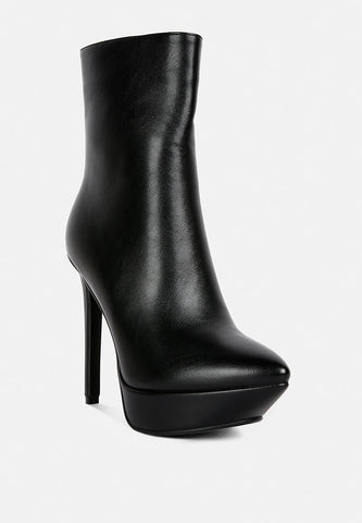 Magna Platform Heels Ankle Boot in - Boots photo