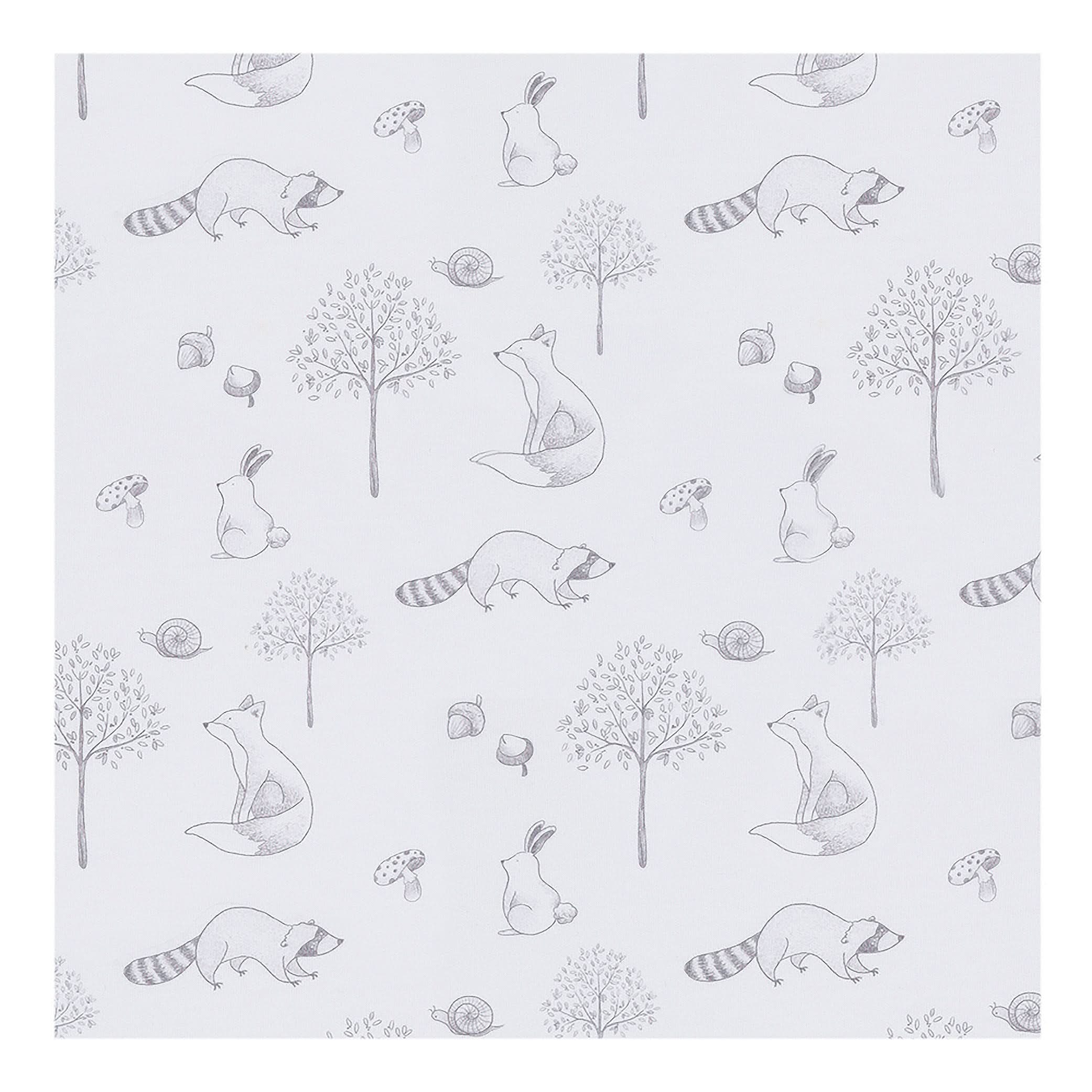 Gray Raccoon Baby Pajama