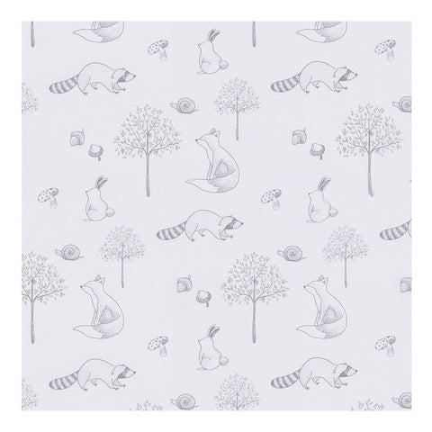 Gray Raccoon Baby Pajama