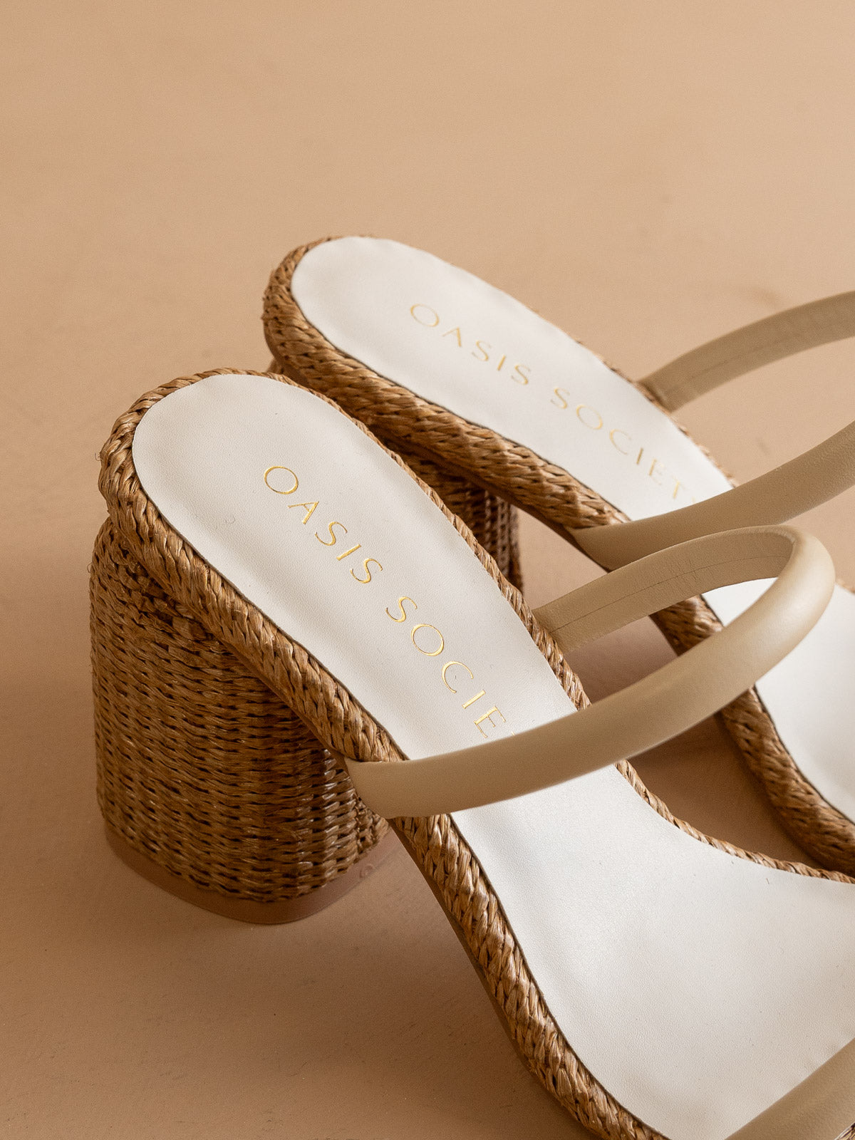 The Margaret | Butter Rattan Heel in - HEELS photo