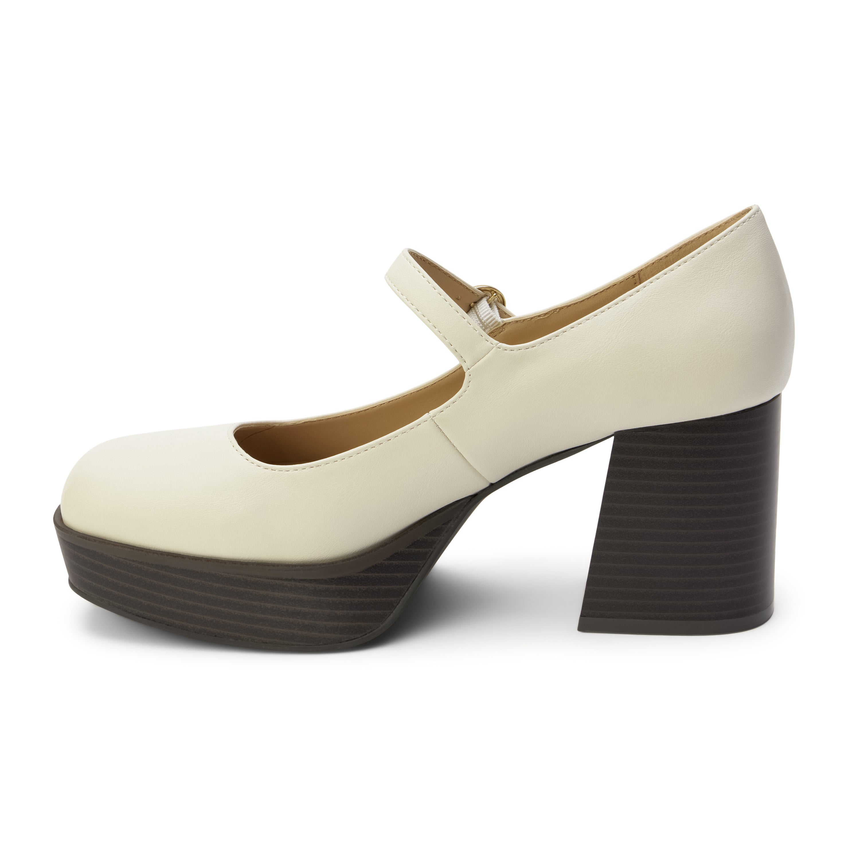 Matilda Platform Heel in Bone in - Heel photo