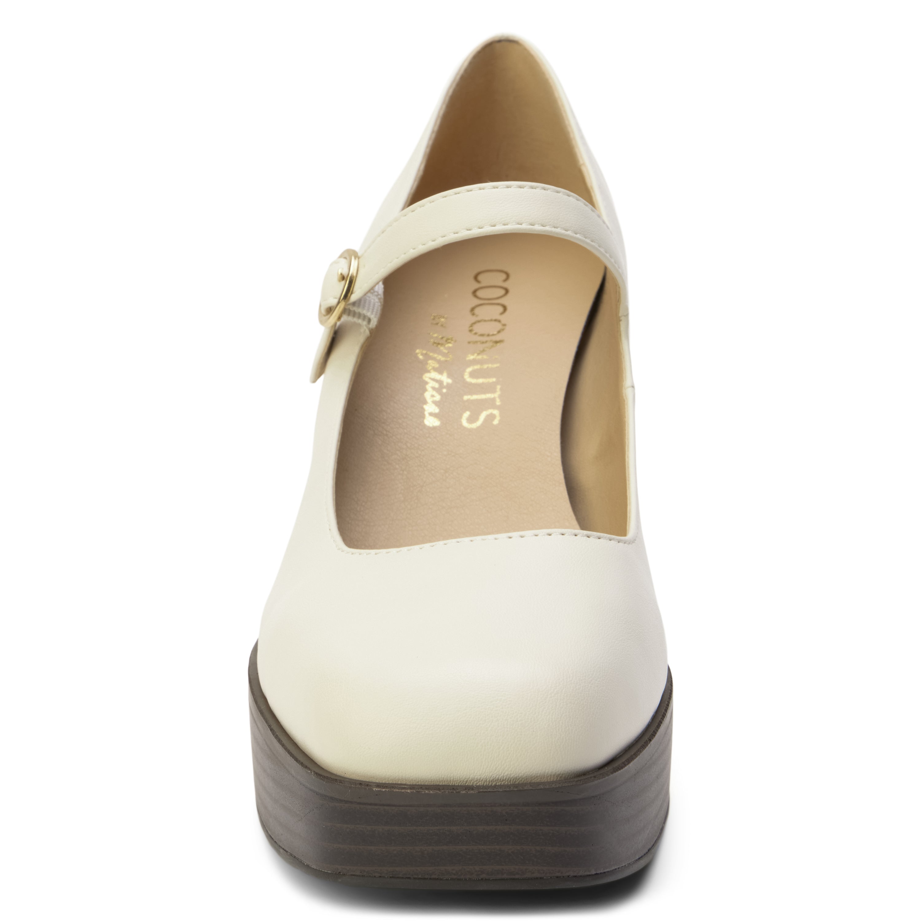 Matilda Platform Heel in Bone in - Heel photo