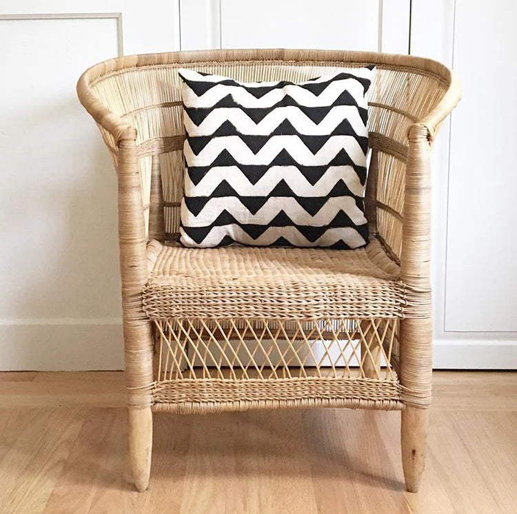 Handcrafted Malawi Cane Accent Chair in - Decor photo