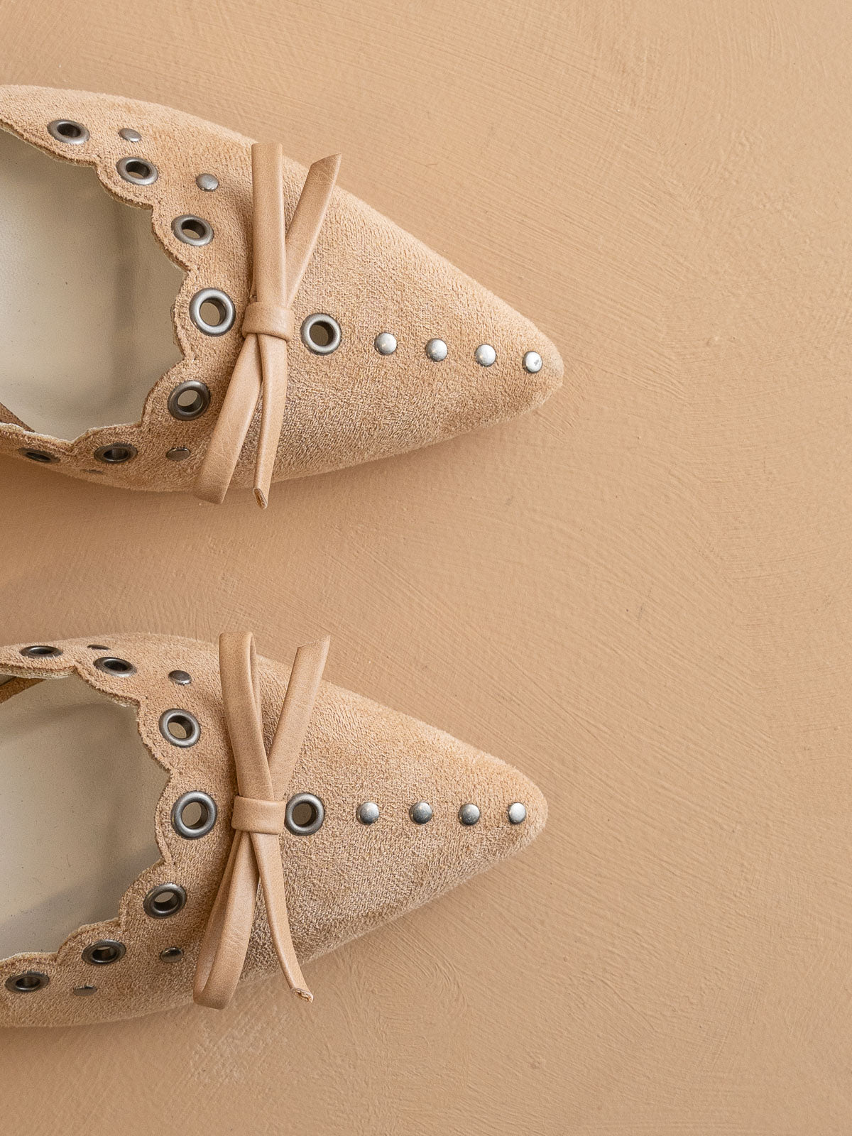 The Meridian | Sand Kitten Heel in - HEELS photo