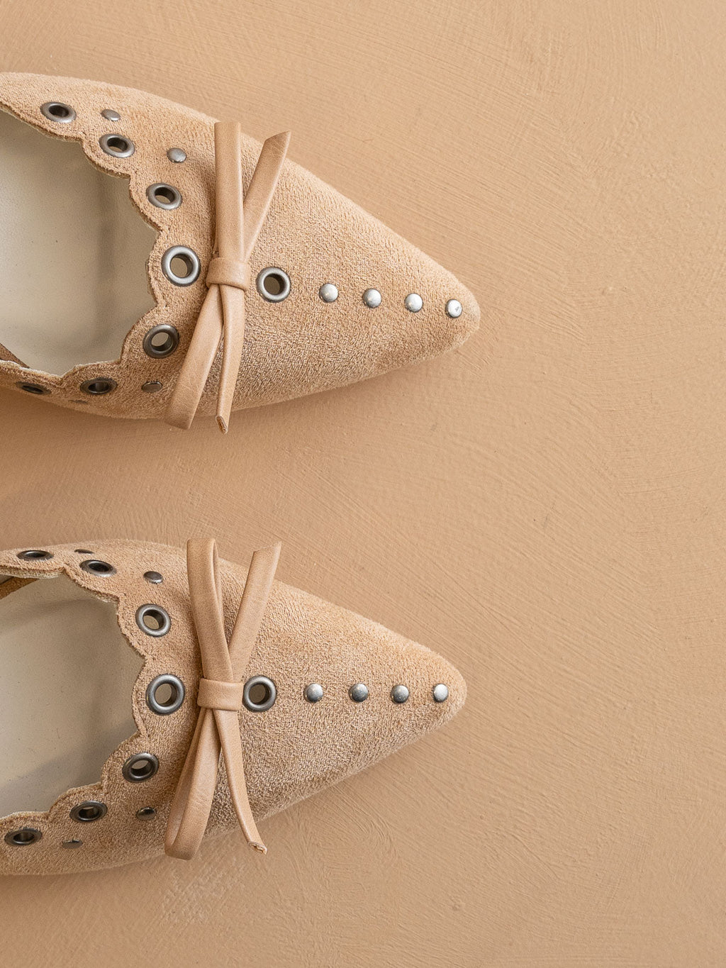 The Meridian | Sand Kitten Heel in - HEELS photo