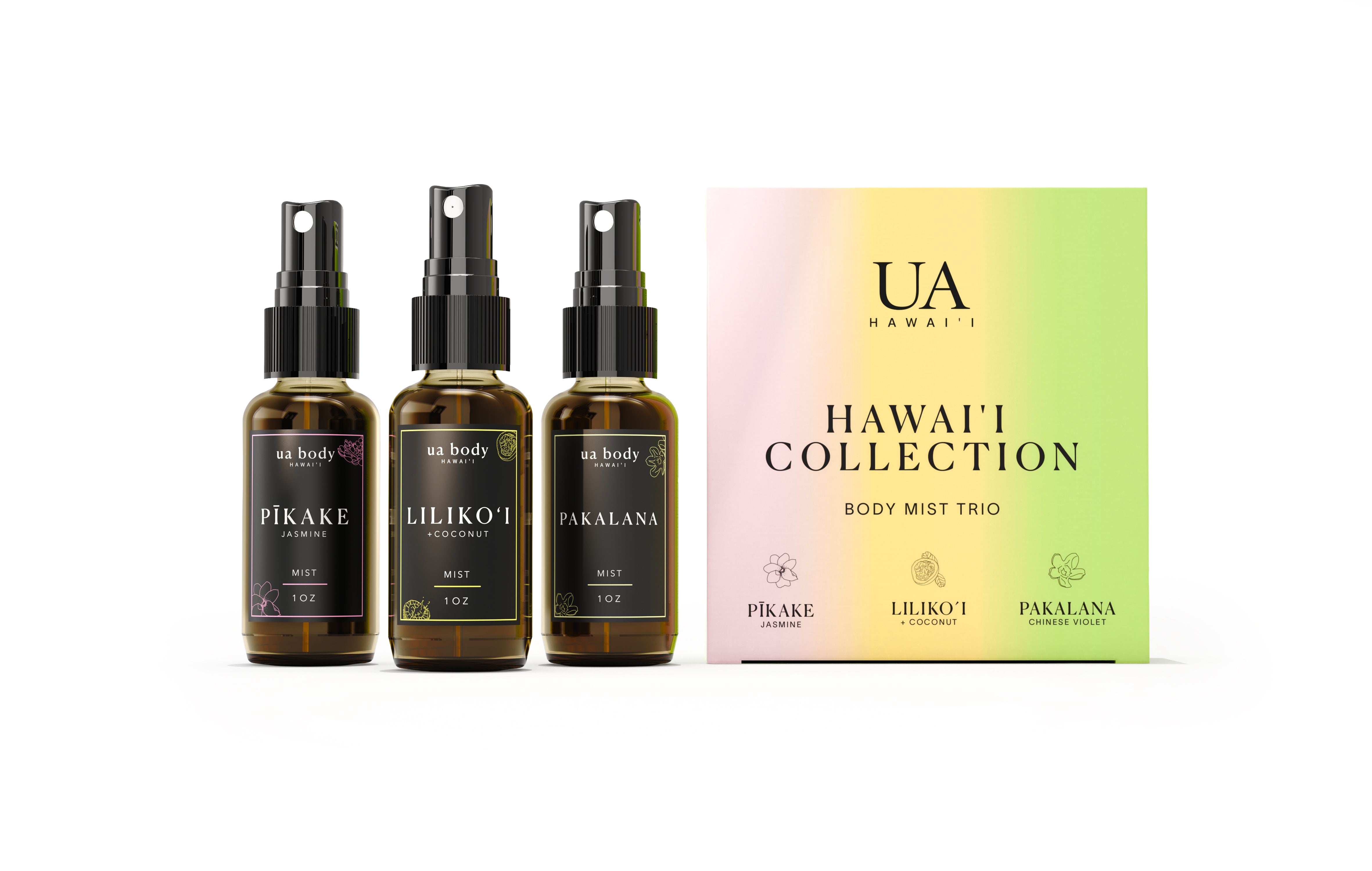 Hawai'i's Trio Favorites Mist Set