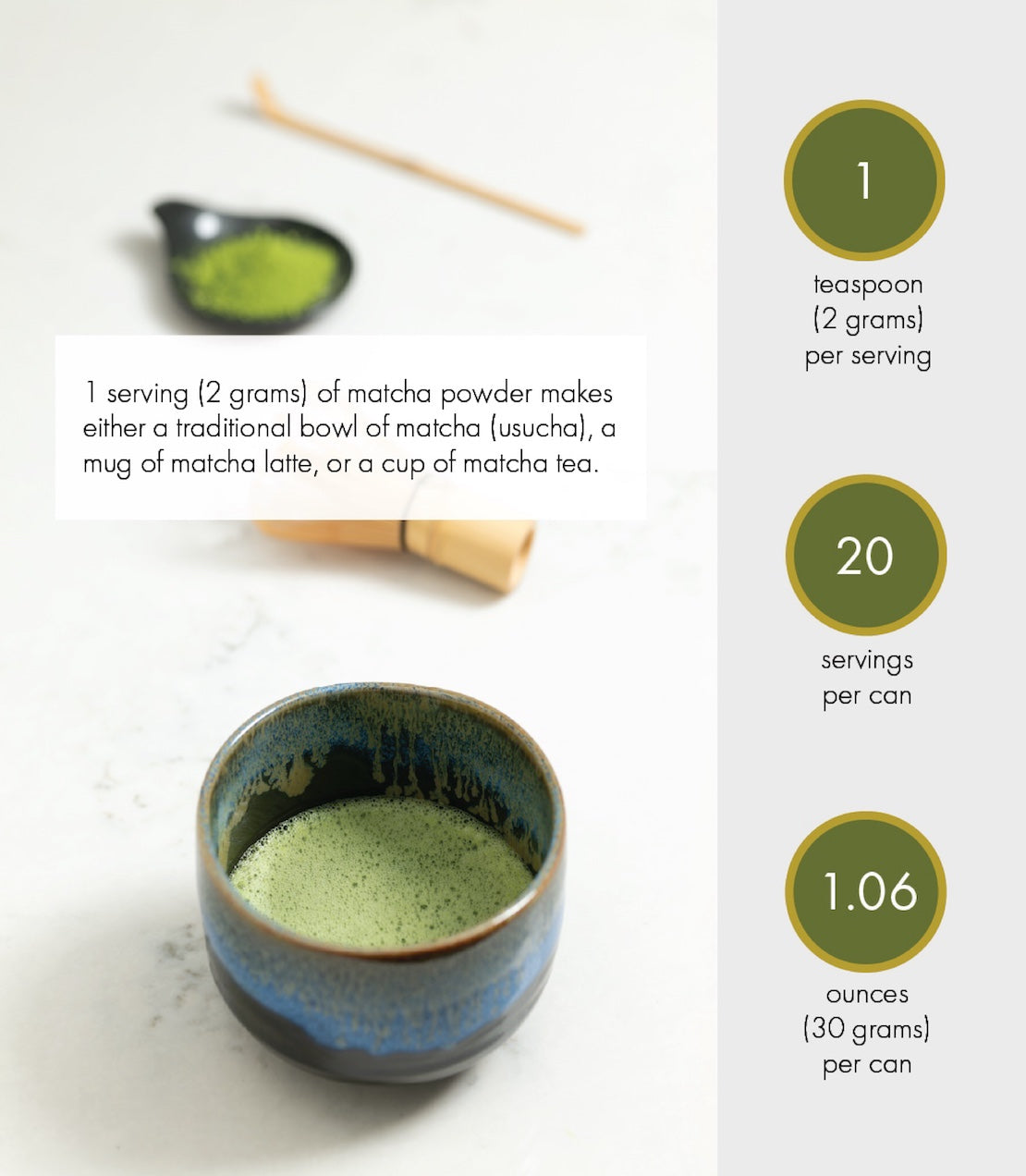 Senjunomukashi Ceremonial Matcha (Thick Grade) in - photo