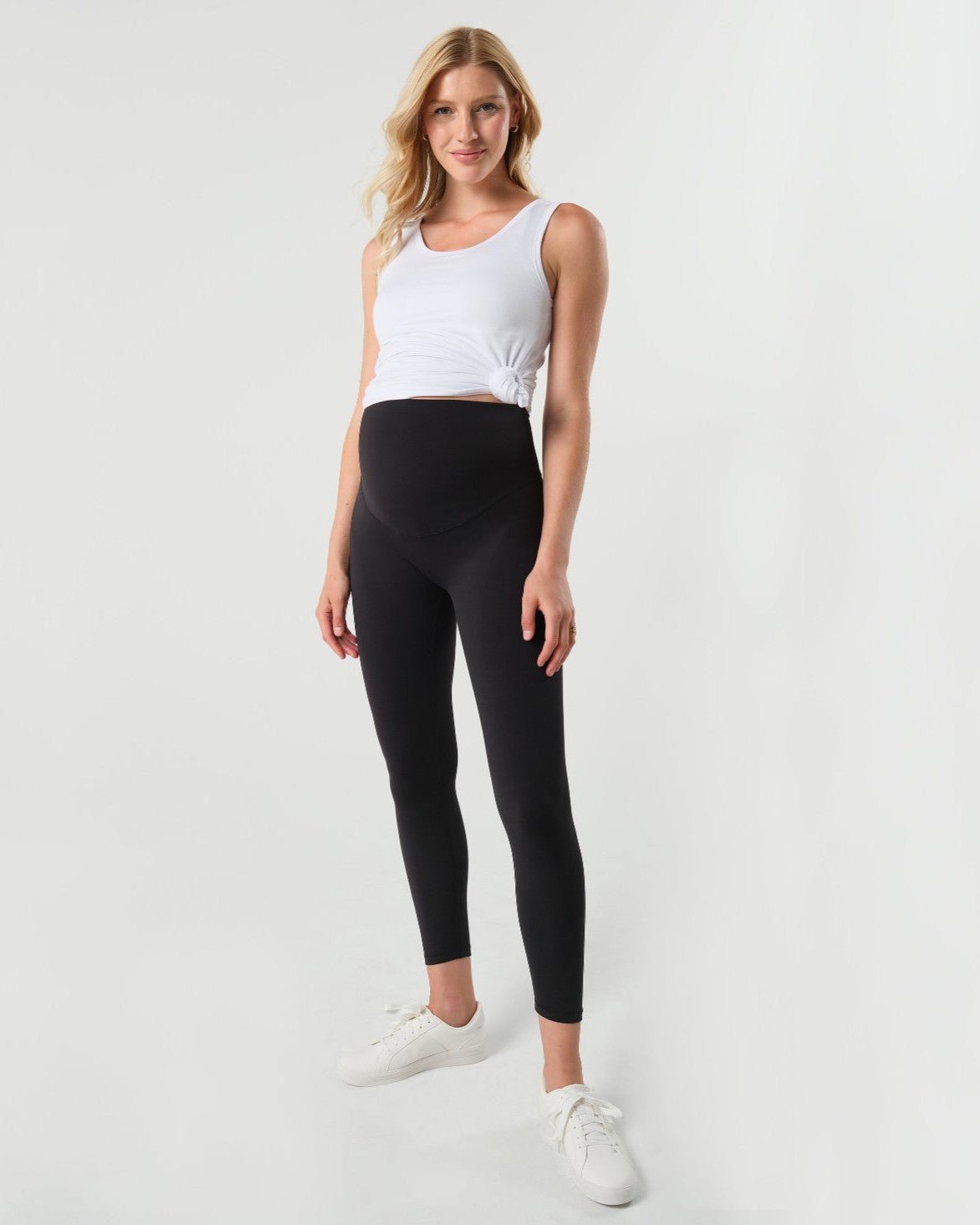 Wear Everywhere Eco Leggings w/Pocket in Black - adult female maternity leggings photo