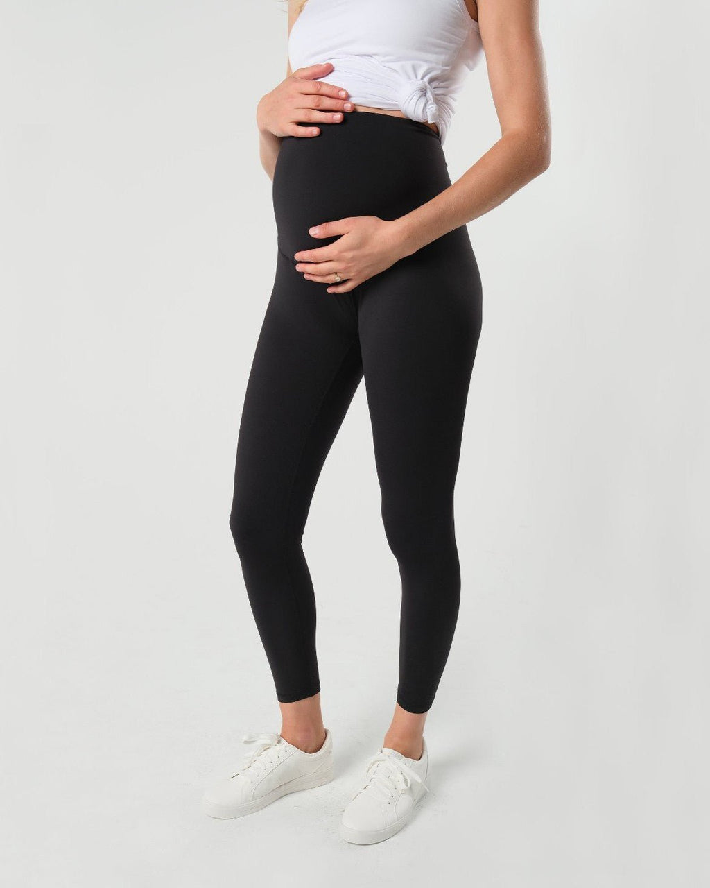Wear Everywhere Eco Leggings w/Pocket in - adult female maternity leggings photo